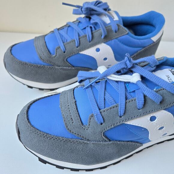 Saucony NEW Jazz Original Blue Grey Mens Size US 5 EUR 37 Womens 6.5 NWOT Retro main image 5
